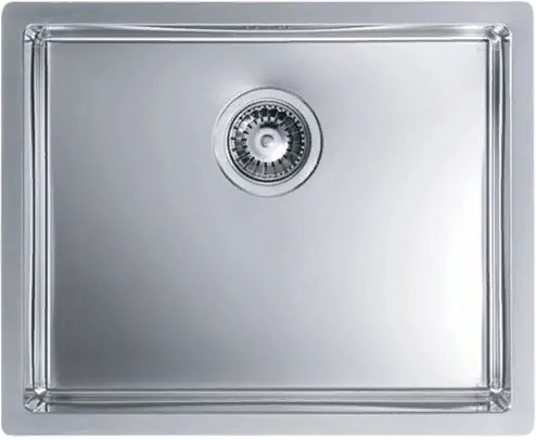 Фото товара: ALVEUS QUADRIX 50 BRS-90, мойка, нержавеющая сталь брашированная (в комплекте с сифоном 1130550)