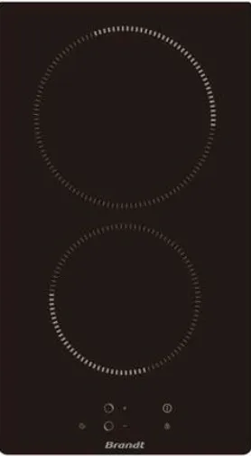 Фото товара: Brandt BPV6222B стеклокерамическая поверхность