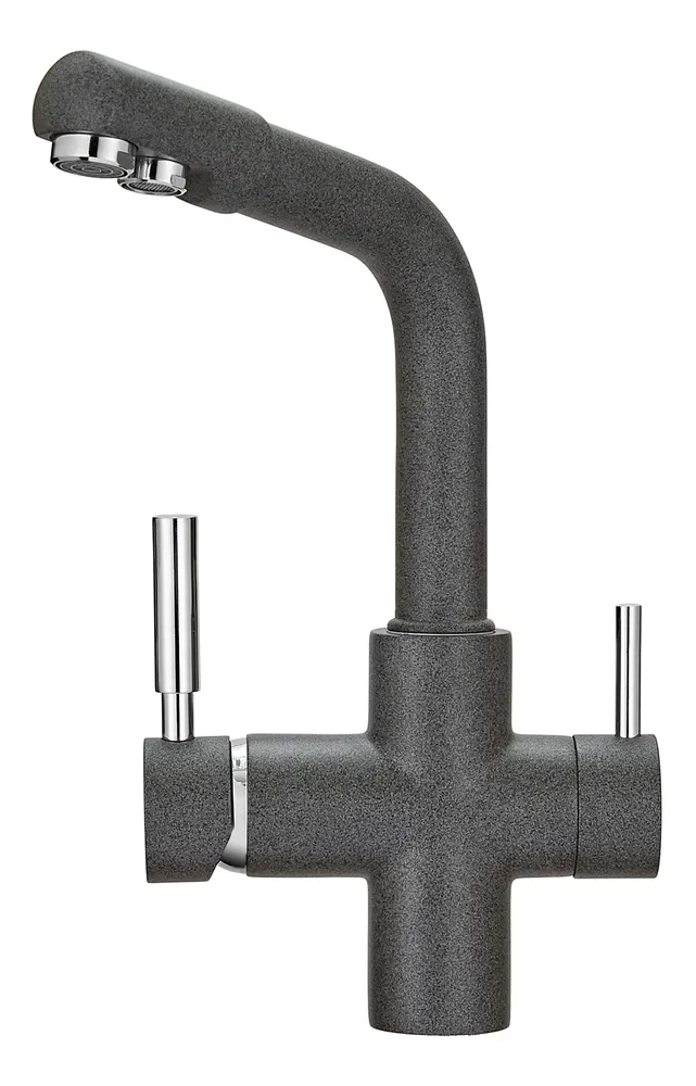 Фото товара: GRANULA 2015 смеситель, гранит, графит