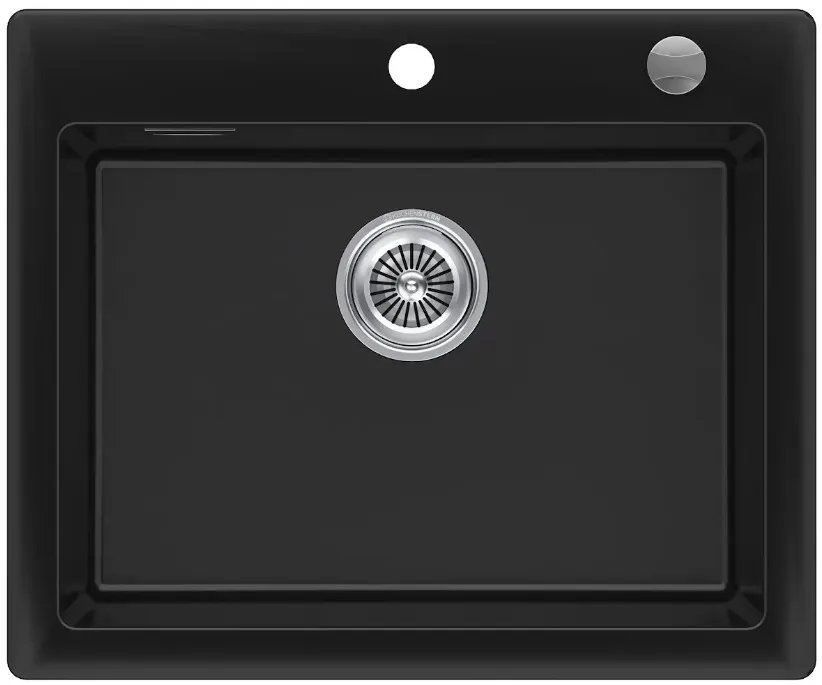 Фото товара: KUCHENSTERN TOPKERAM 60, мойка, керамика, керамический черный