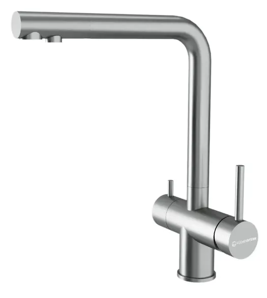 Фото товара: KUCHENSTERN FOKUS-FS, смеситель, нержавеющая сталь