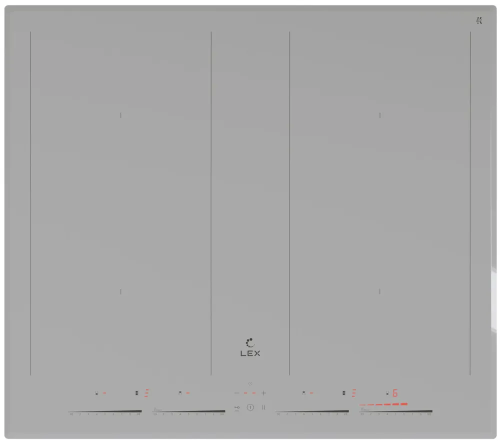 Детальное фото товара: LEX EVI 641C GR индукционная поверхность