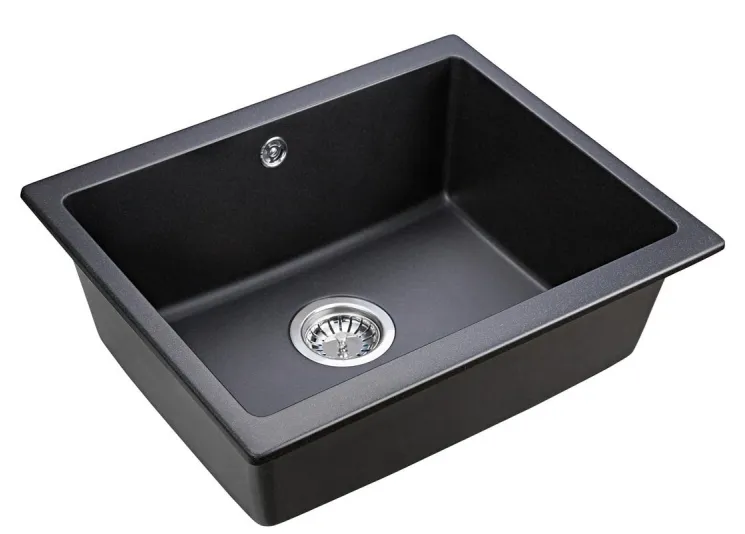 Фото товара: Emar EMQ-1555.P, мойка, гранит, оникс