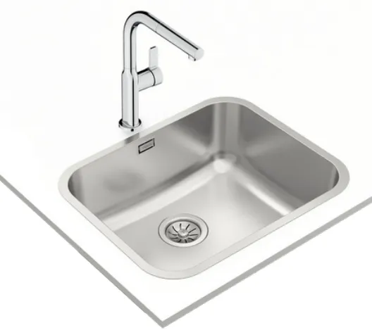 Детальное фото товара: Teka BET 50.40.20 PLUS POLISHED, мойка, нержавеющая сталь полированная