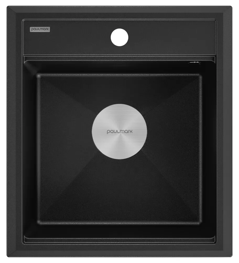 Фото товара: Paulmark STEPIA 45, мойка, гранит, черный металлик