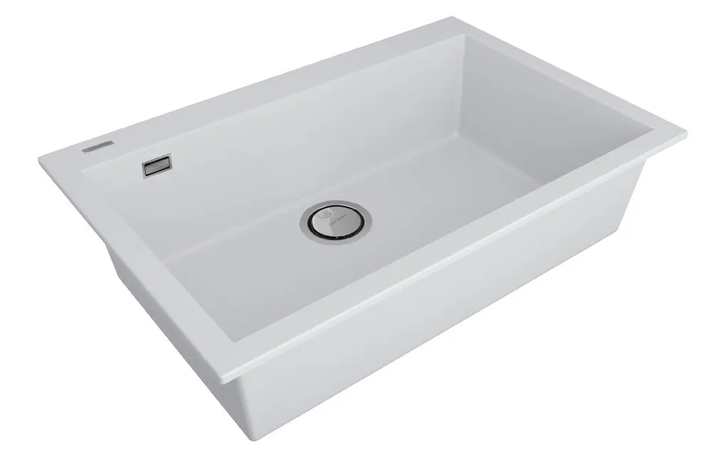 Детальное фото товара: Paulmark DECORATION 76, мойка, гранит, белый