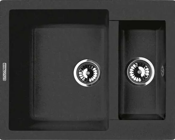 Фото товара: LAVA D.1 BASALT, мойка, гранит, черный