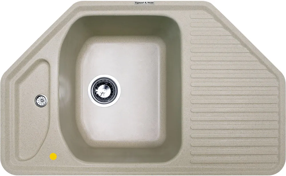 Фото товара: Zigmund & Shtain ECKIG 800, мойка, речной песок  