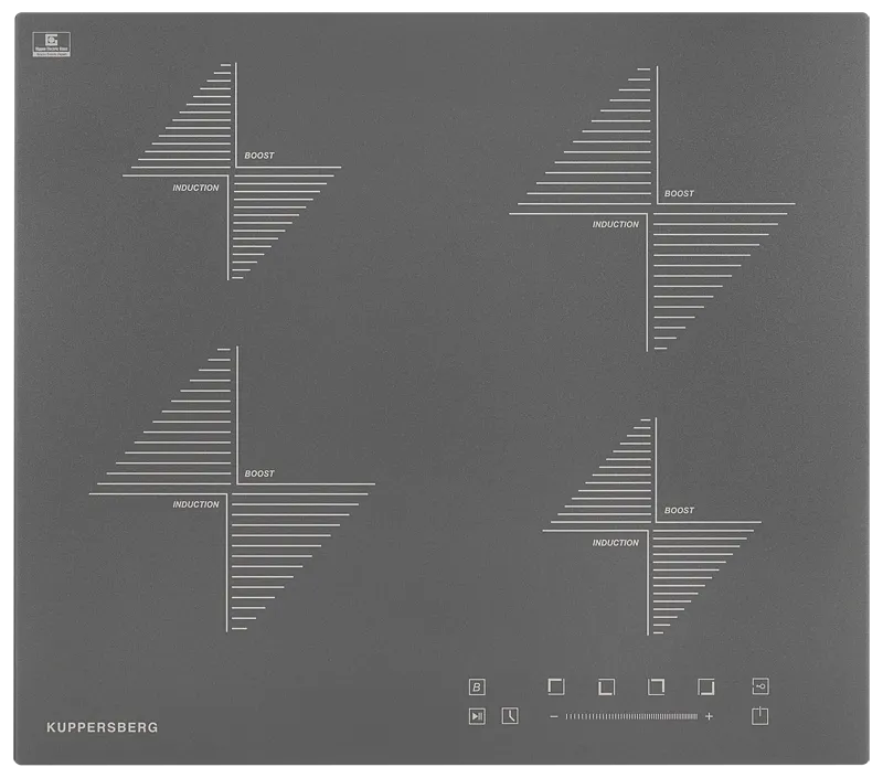 Фото товара: Kuppersberg ICS 604 GR индукционная поверхность