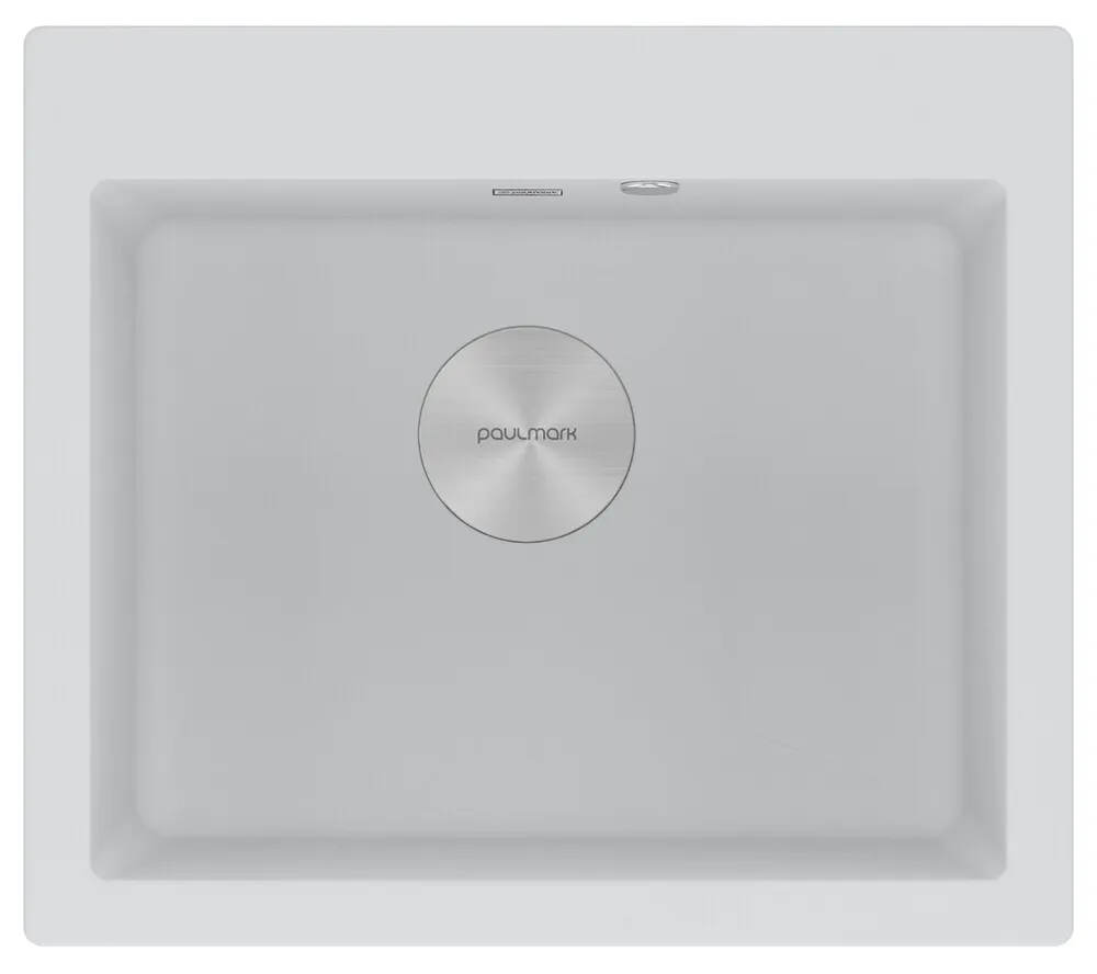 Фото товара: Paulmark KANTE 60, мойка, гранит, белый