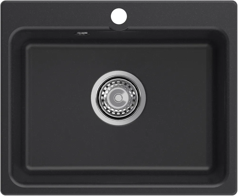 Фото товара: ЭкоМ М-520, мойка, мрамор, черный