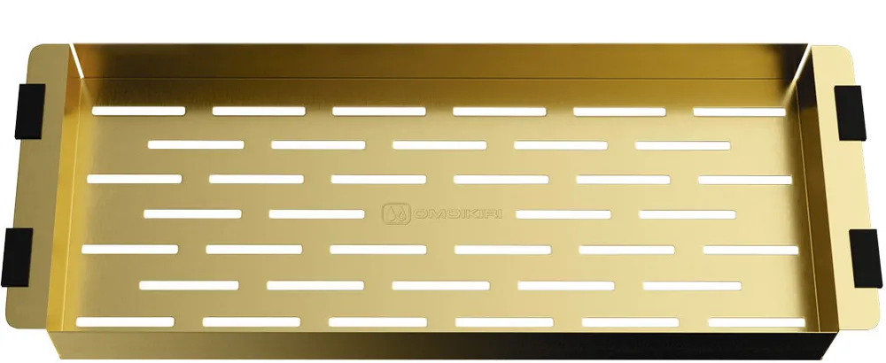 Фото товара: Omoikiri СО-06-LG, коландер, нержавеющая сталь/светлое золото