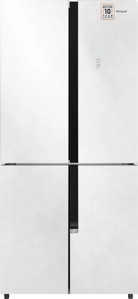 Фото товара: Weissgauff WCD 450 White Rock Glass NoFrost Inverter