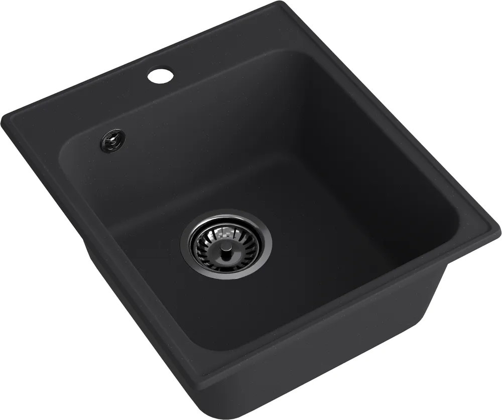 Детальное фото товара: ЭкоМ 4248, мойка, гранит, черный