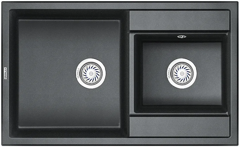 Фото товара: GRANULA 8201 мойка, гранит, шварц