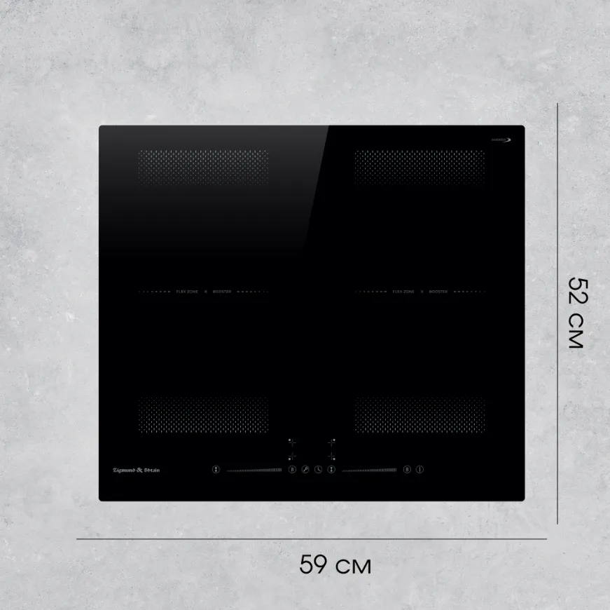 Детальное фото товара: Zigmund & Shtain CI 62.6 B индукционная поверхность