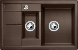 Детальное фото товара: Blanco Metra 6S Compact, мойка, гранит, кофе