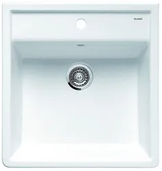 Детальное фото товара: Blanco Panor 60, мойка, керамика, глянцевый белый, 1 отверстие