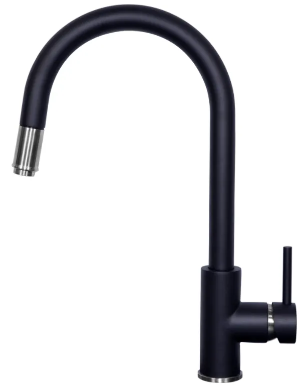 Фото товара: Zigmund & Shtain ZS 1700, смеситель, черный базальт