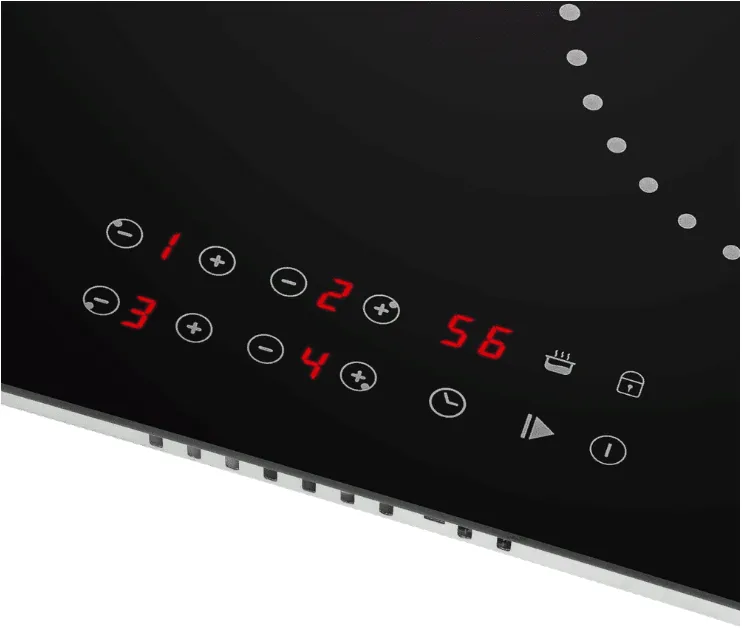 Детальное фото товара: Maunfeld CVCE594PBK стеклокерамическая поверхность