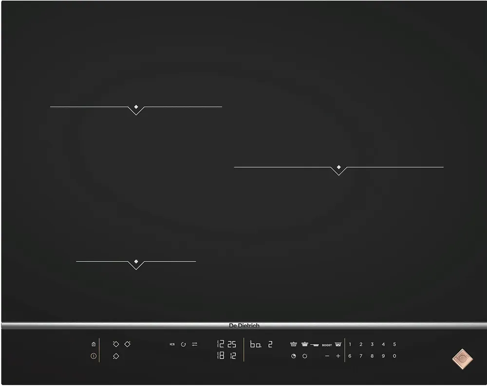 Фото товара: De Dietrich DPI7572X индукционная поверхность