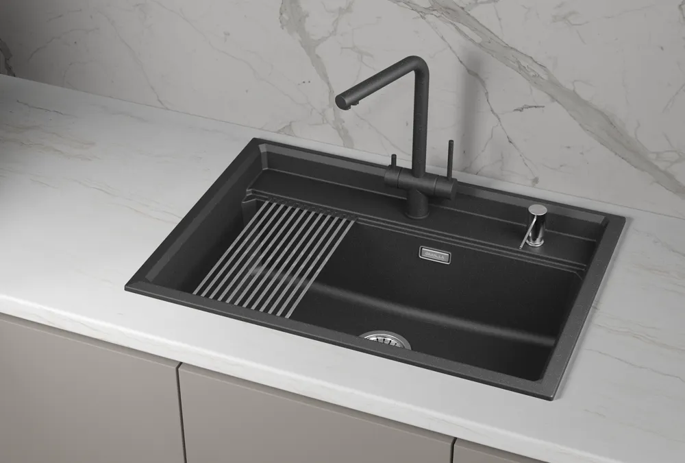 Детальное фото товара: GRANULA 7301i мойка, гранит, шварц