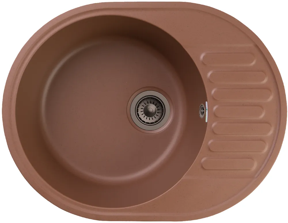 Фото товара: GranFest QUARZ GF-Z58, мойка, гранит, терракот