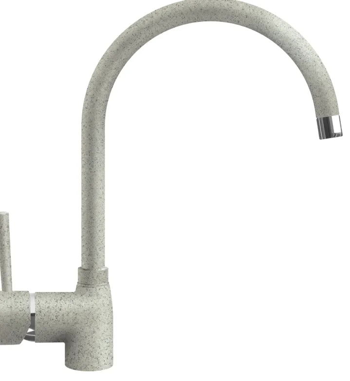 Детальное фото товара: ITALMIX MINIMALE MN 0636 SCANDIC, смеситель, гранит, серый GR82