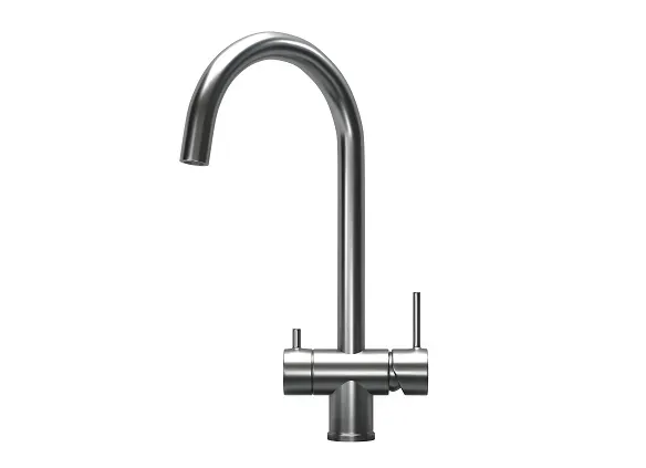 Фото товара: GRANULA 7104 смеситель, нержавеющая сталь, сталь сатин