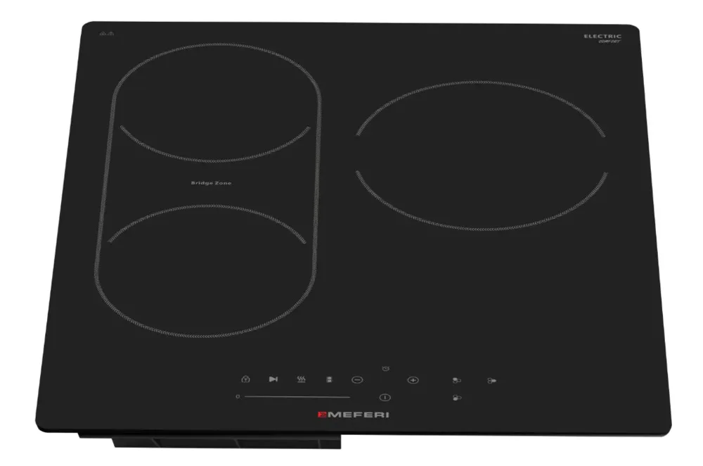 Детальное фото товара: MEFERI MEH453BK COMFORT стеклокерамическая поверхность