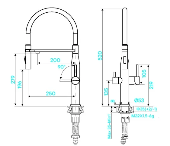 Схема встраивания