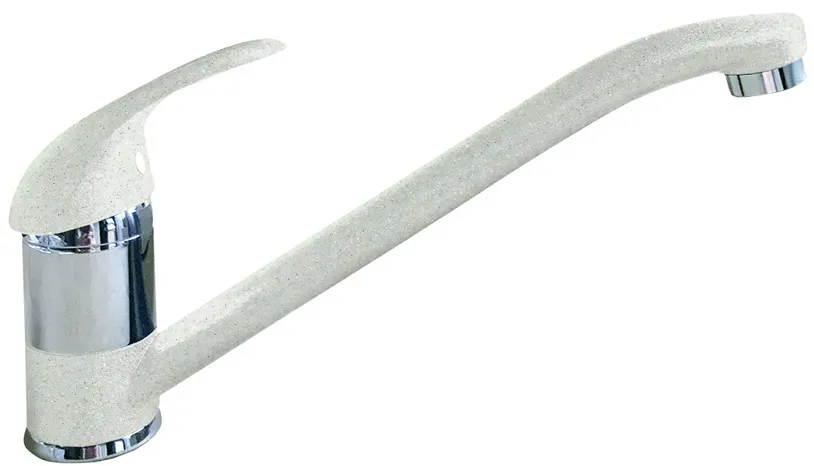 Фото товара: GranFest QUARZ Z3321, смеситель, гранит, белый