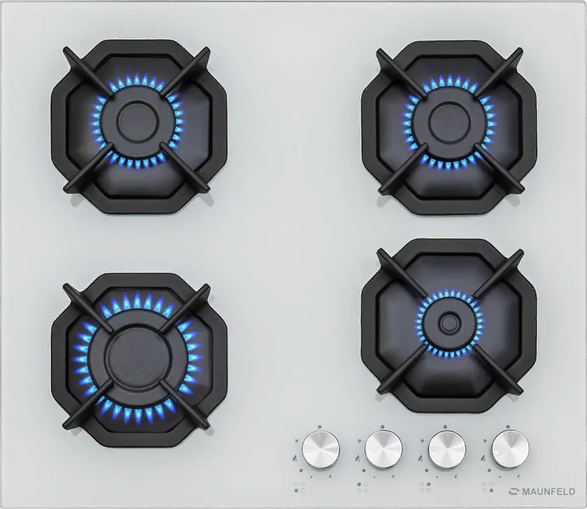 Фото товара: Maunfeld EGHG.64.2CW/G газовая поверхность