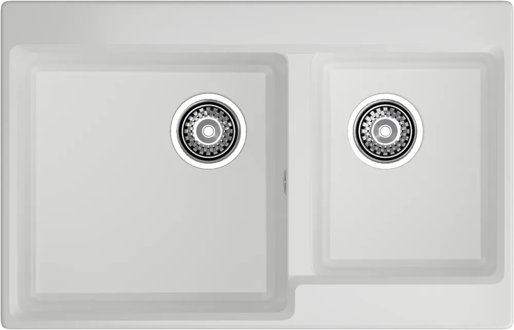 Детальное фото товара: GranFest LEVEL GF-LV-780K, мойка, мрамор, иней