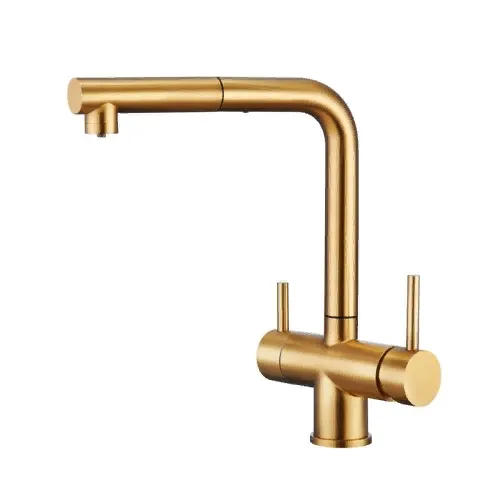 Фото товара: Emar ECB-7017 PVD Golden, смеситель, золото