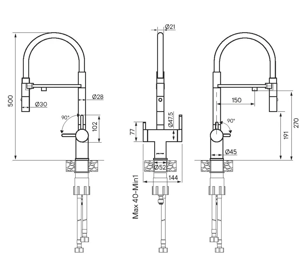Схема встраивания