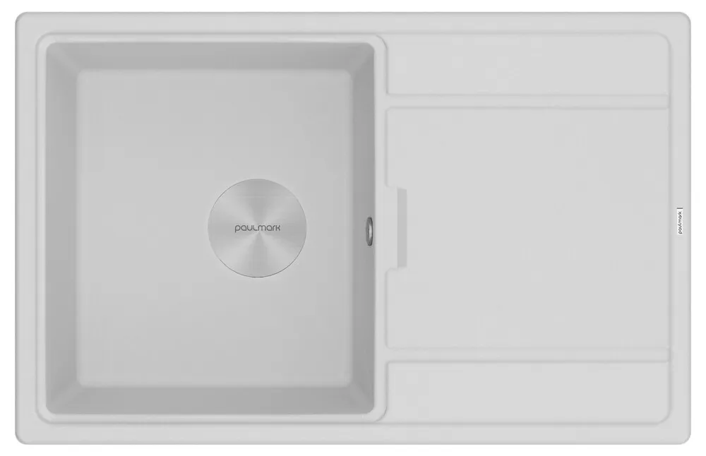 Фото товара: Paulmark FLUGEN 50-780, мойка, гранит, белый