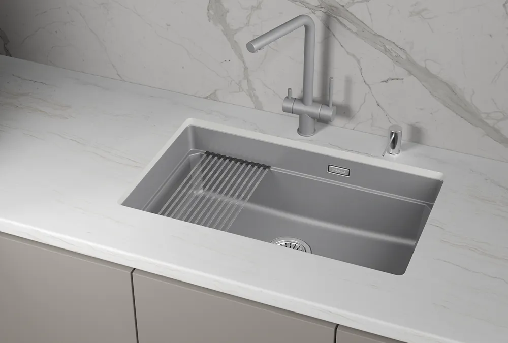 Детальное фото товара: GRANULA 7303iU мойка, гранит, алюминиум