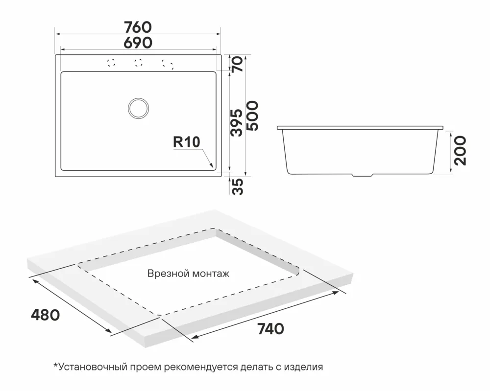 Схема встраивания