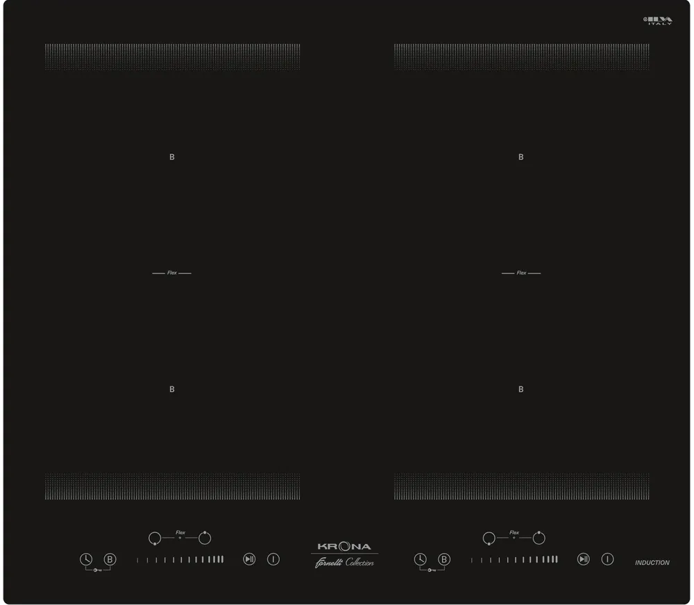 Детальное фото товара: Krona ETERNO 60 BL индукционная поверхность