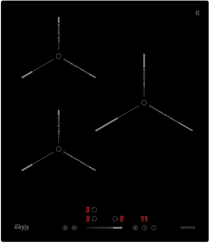 Фото товара: making Oasis everywhere P-ENG индукционная поверхность