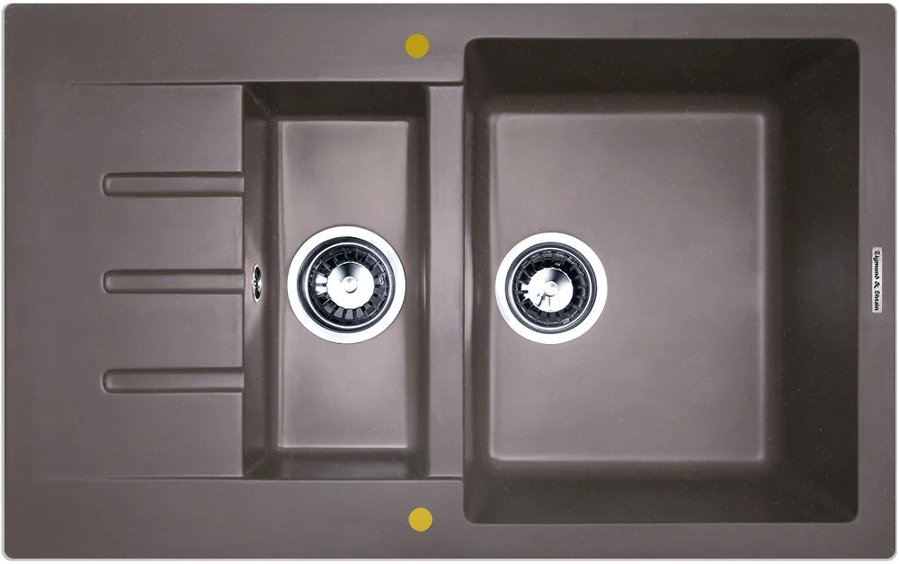 Фото товара: Zigmund & Shtain RECHTECK 775.2, мойка, швейцарский шоколад