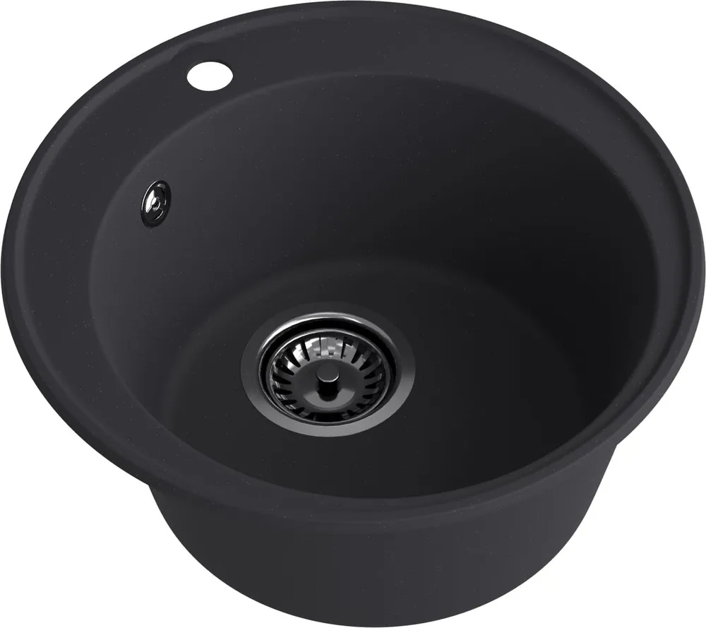 Детальное фото товара: ЭкоМ 4800, мойка, гранит, черный