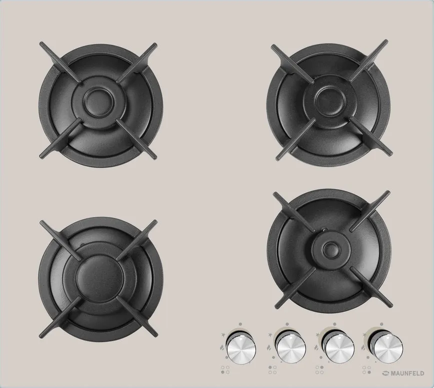Фото товара: Maunfeld EGHG.64.1CBG/G газовая поверхность