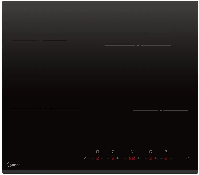 Фото товара: Midea MCH64203F стеклокерамическая поверхность