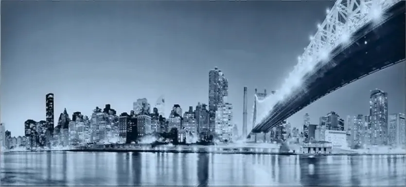 Фото товара: Maunfeld стекло к вытяжке Berford 60 с декором "Город"