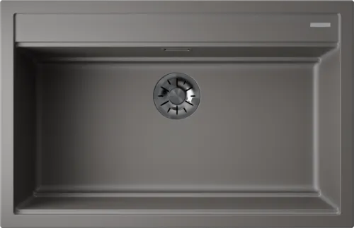 Фото товара: Omoikiri Kitagawa 79-LB-GR, мойка, керамика, leningrad grey