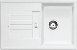 Фото товара: Blanco Zia 45S, мойка, гранит, белый