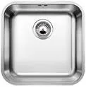 Фото товара: Blanco Supra 400-U, мойка, нержавеющая сталь полированная, без клапана-автомата