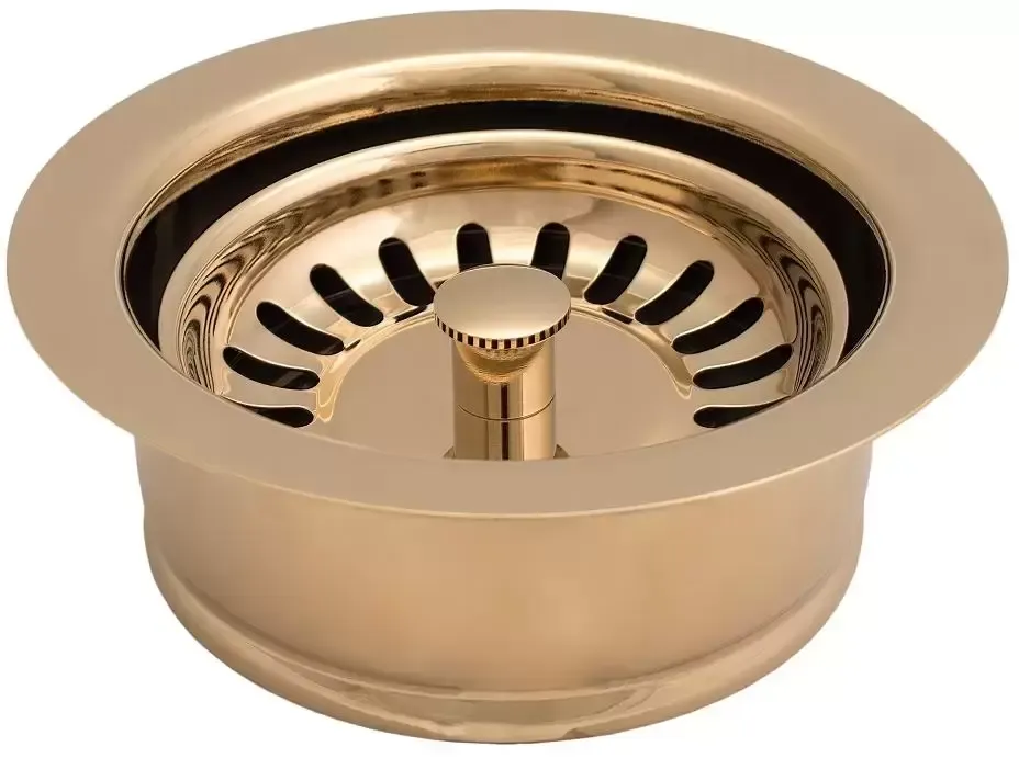 Фото товара: Bone Crusher металлическая горловина LB9143+LB9138, глянцевое золото